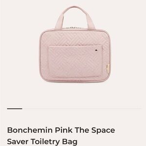 NWT Bagsmart Blush Pink Toiletry Bag